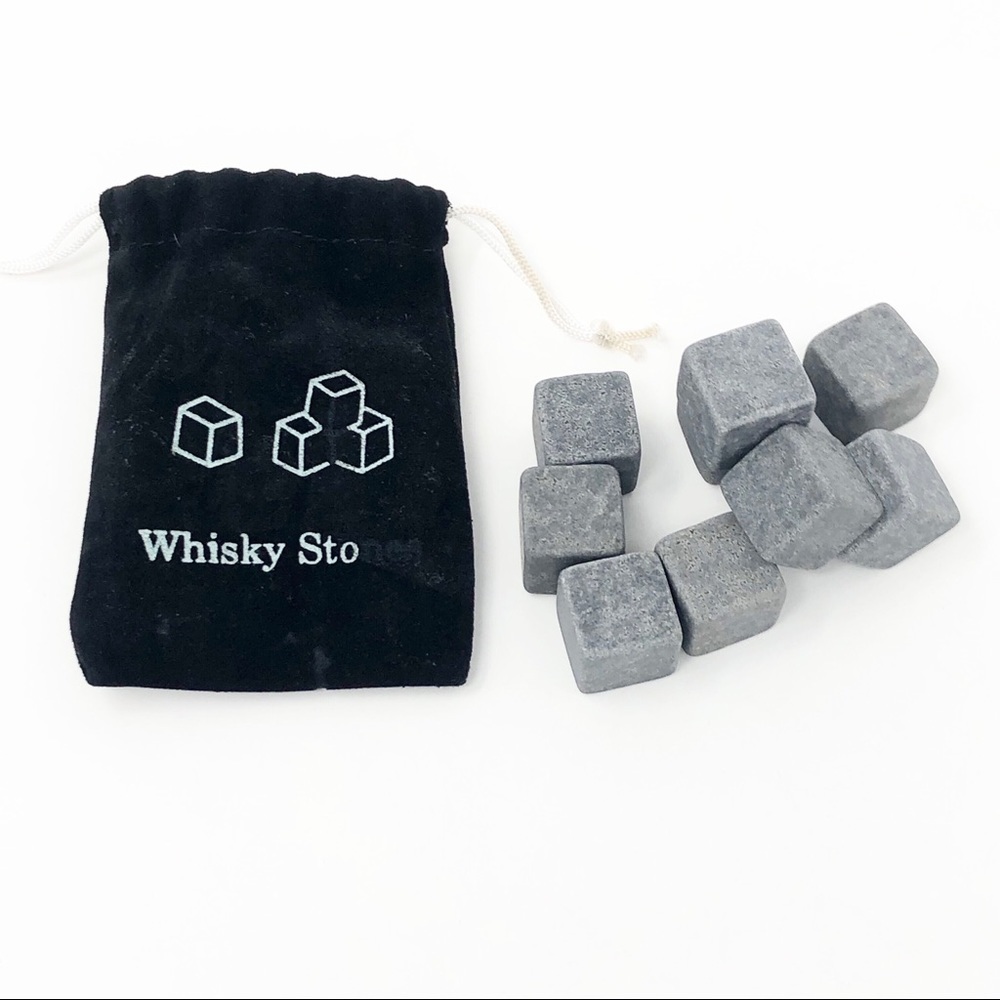 Whisky Stones Set of Nine Whiskey Scotch‎ Bourbon
